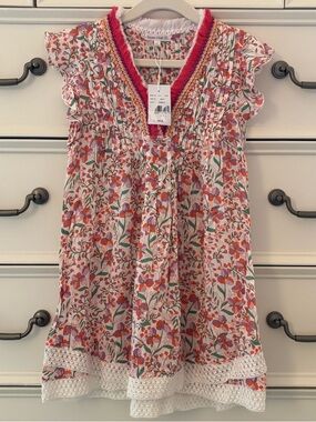 NWT Poupette St. Barth Toddler Girl Dress Size 4